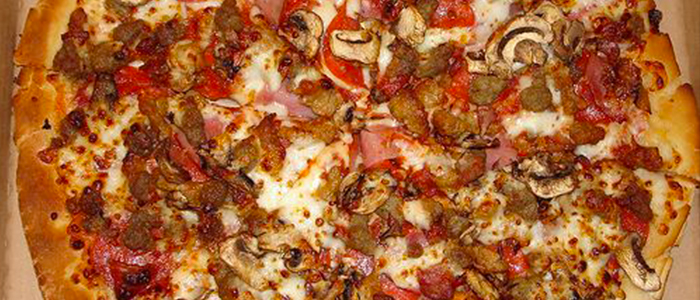 Meat Feast Pizza  8" 